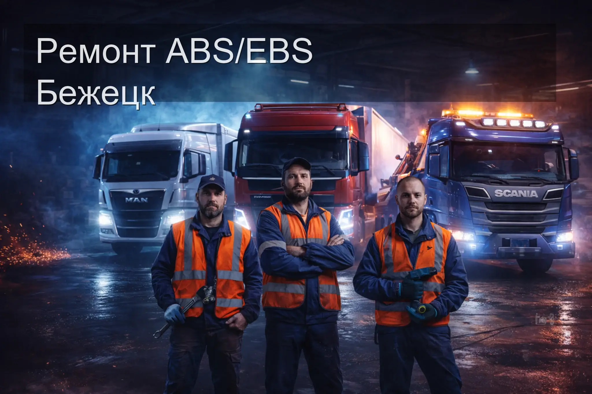 Ремонт ABS/EBS Бежецк — выезд на место