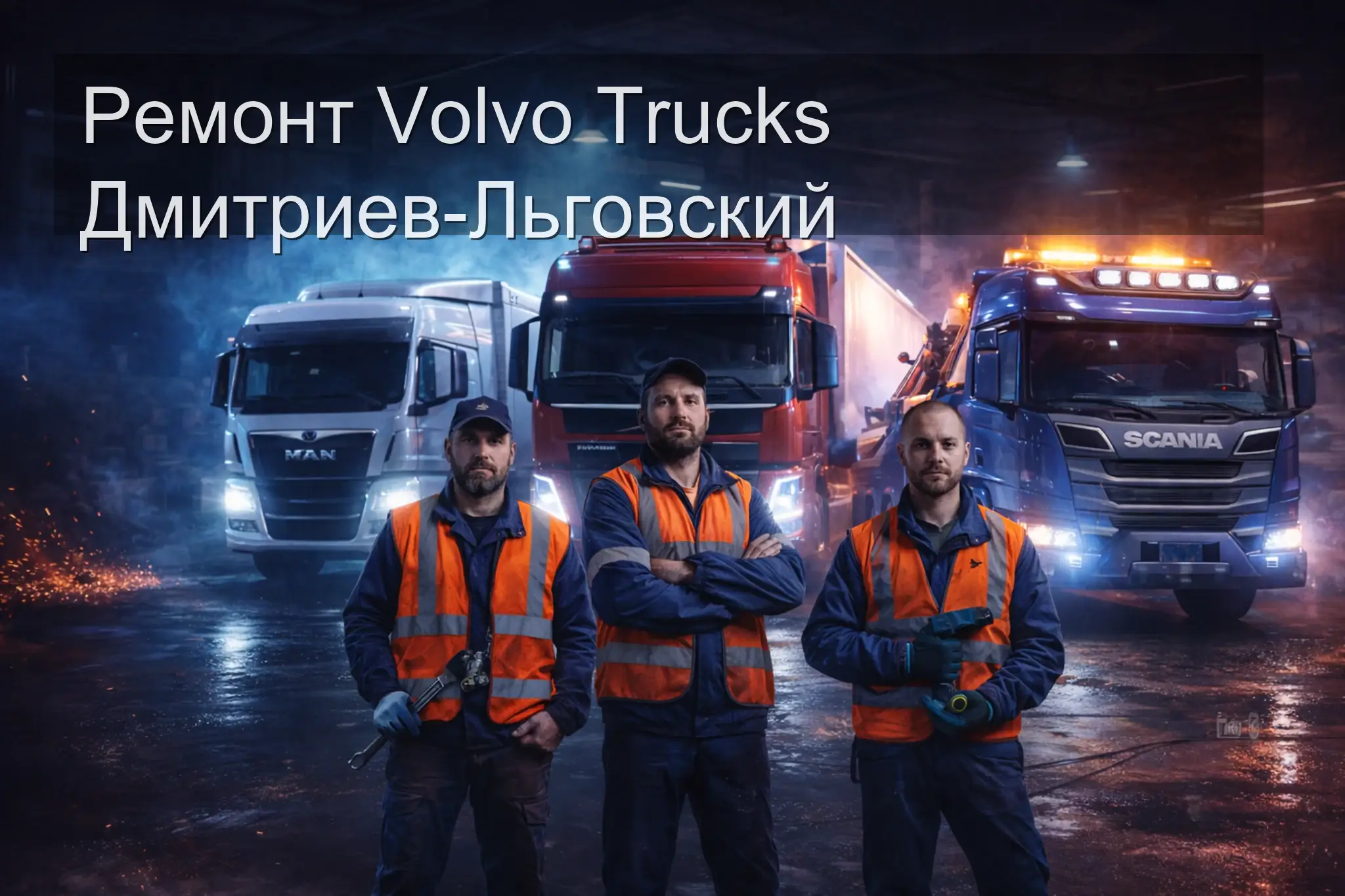 Ремонт Volvo Trucks Дмитриев-Льговский — выездной сервис