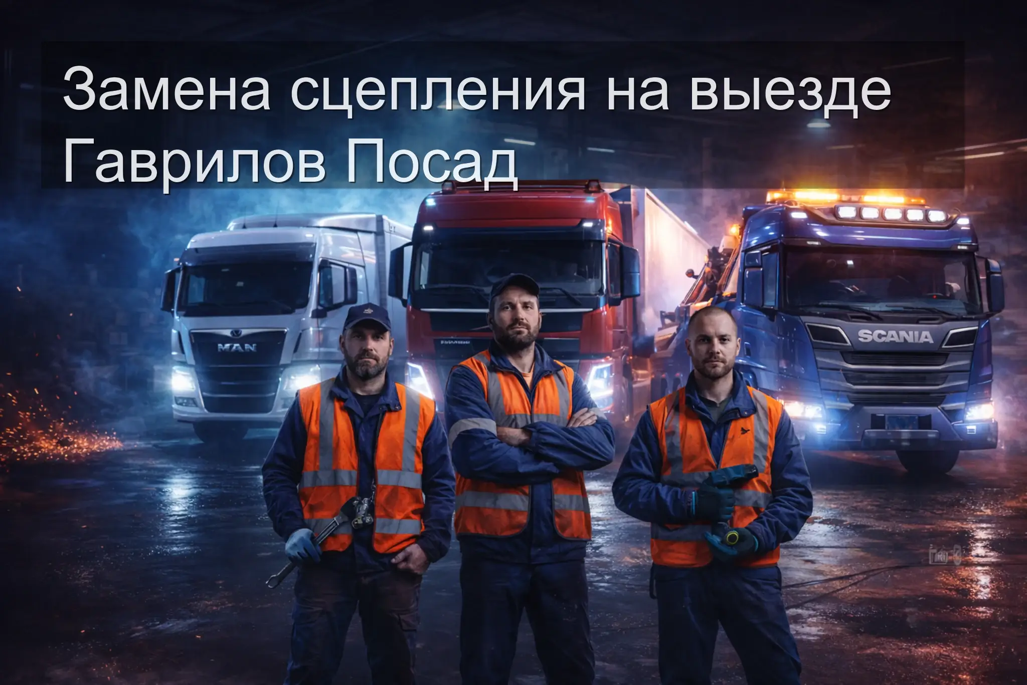 Замена сцепления на выезде Гаврилов Посад — выезд на место