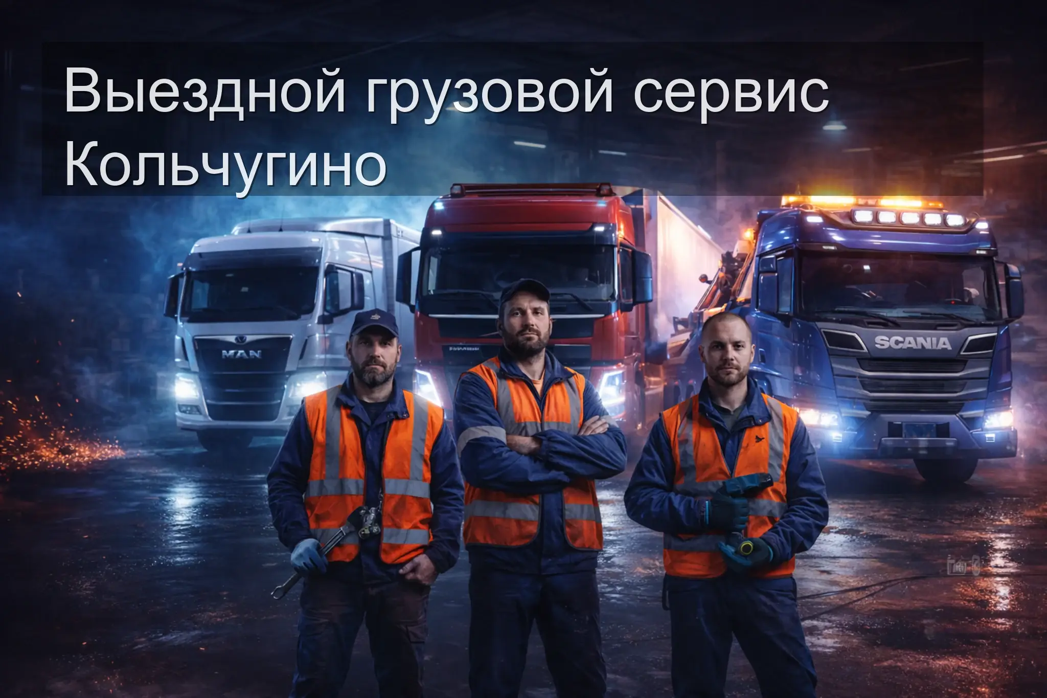 Выездной грузовой сервис Кольчугино