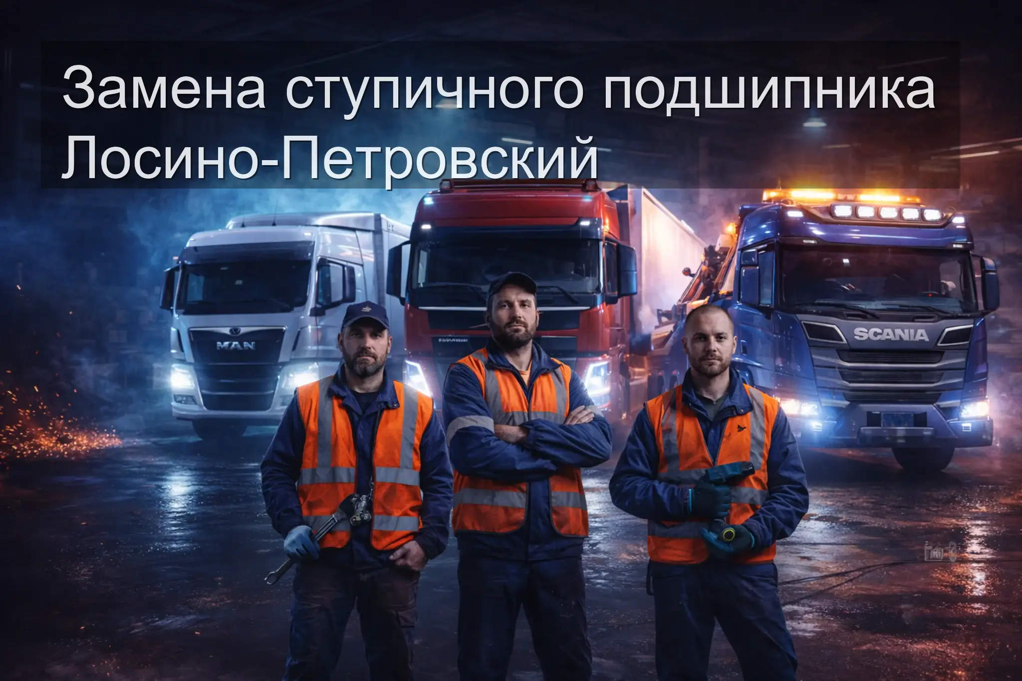 Замена ступичного подшипника Лосино-Петровский — выезд на место