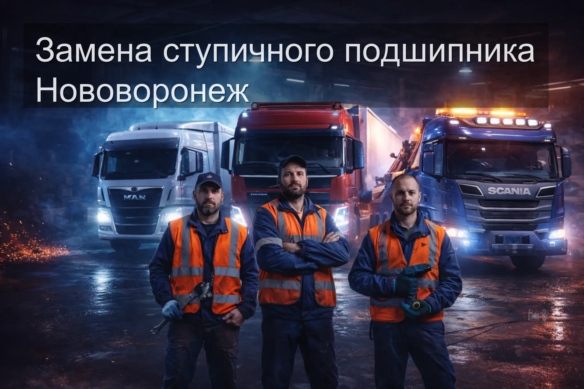 Замена ступичного подшипника Нововоронеж — выезд на место