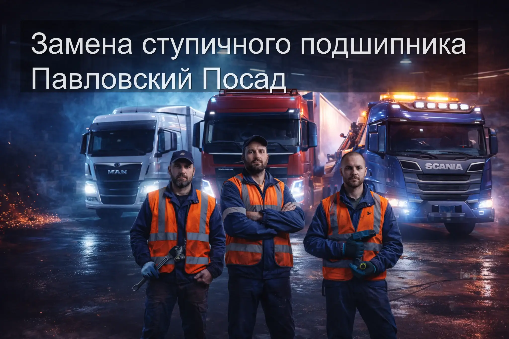 Замена ступичного подшипника Павловский Посад — выезд на место