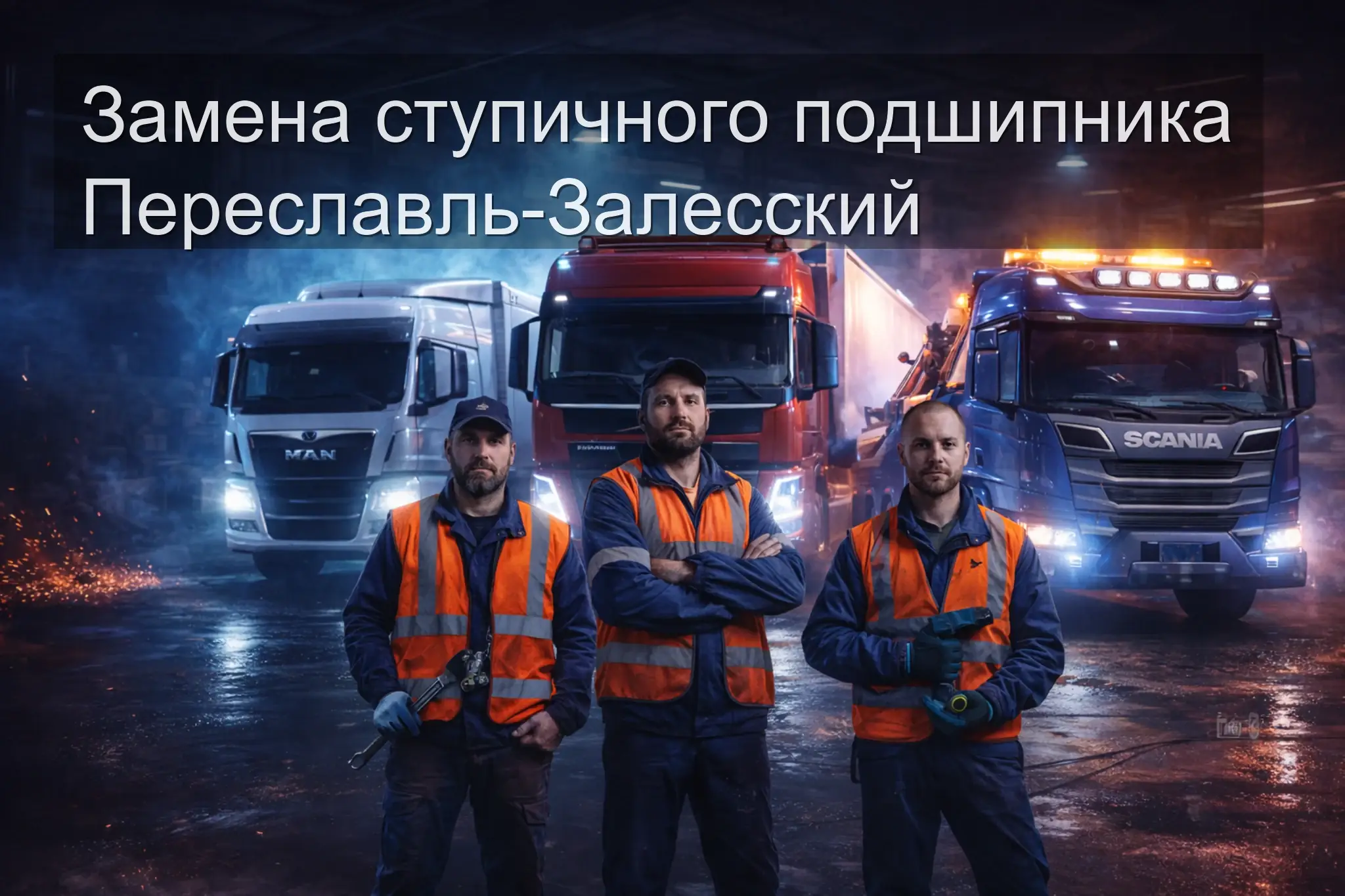 Замена ступичного подшипника Переславль-Залесский — выезд на место