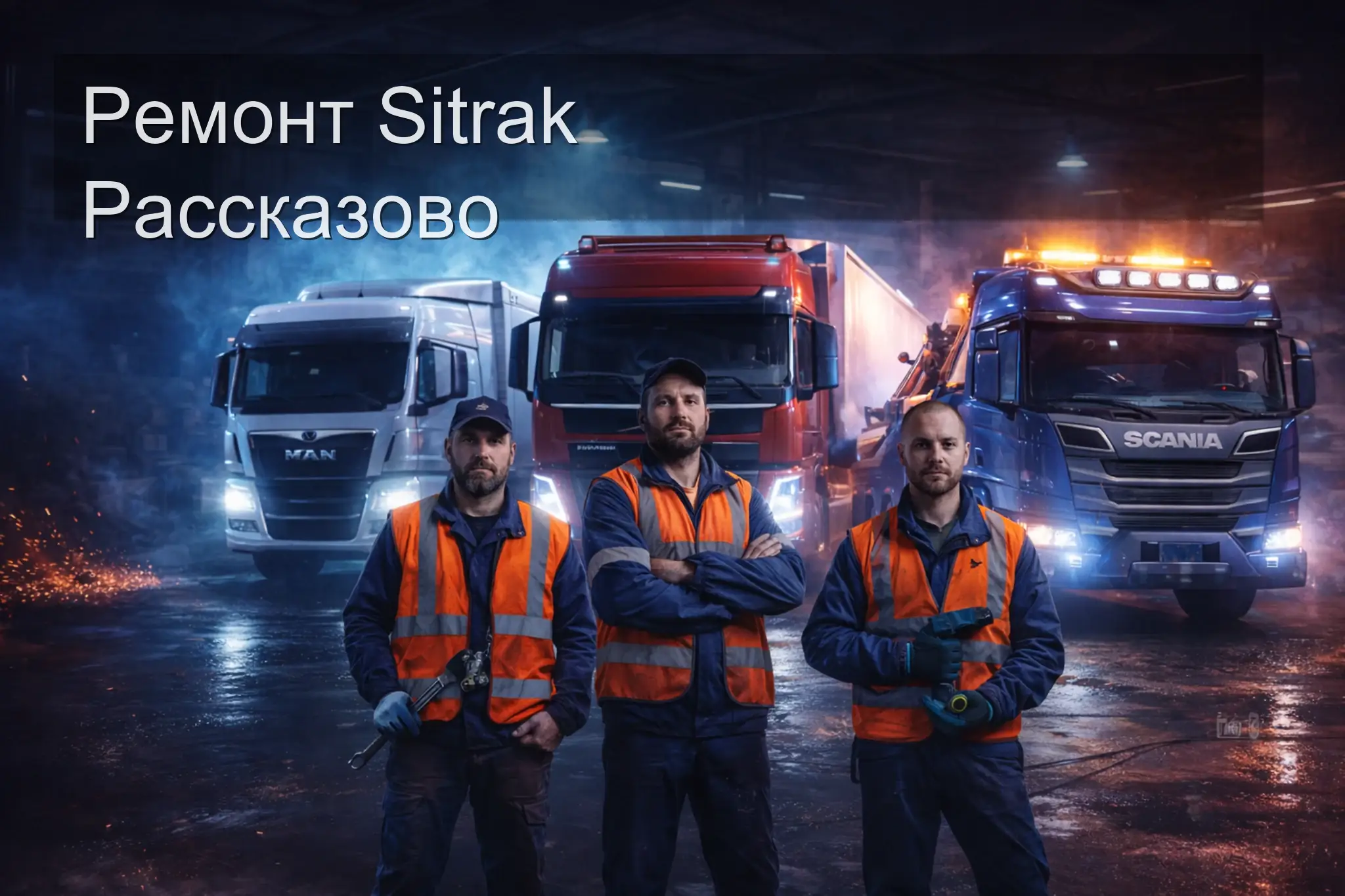 Ремонт Sitrak Рассказово — выездной сервис