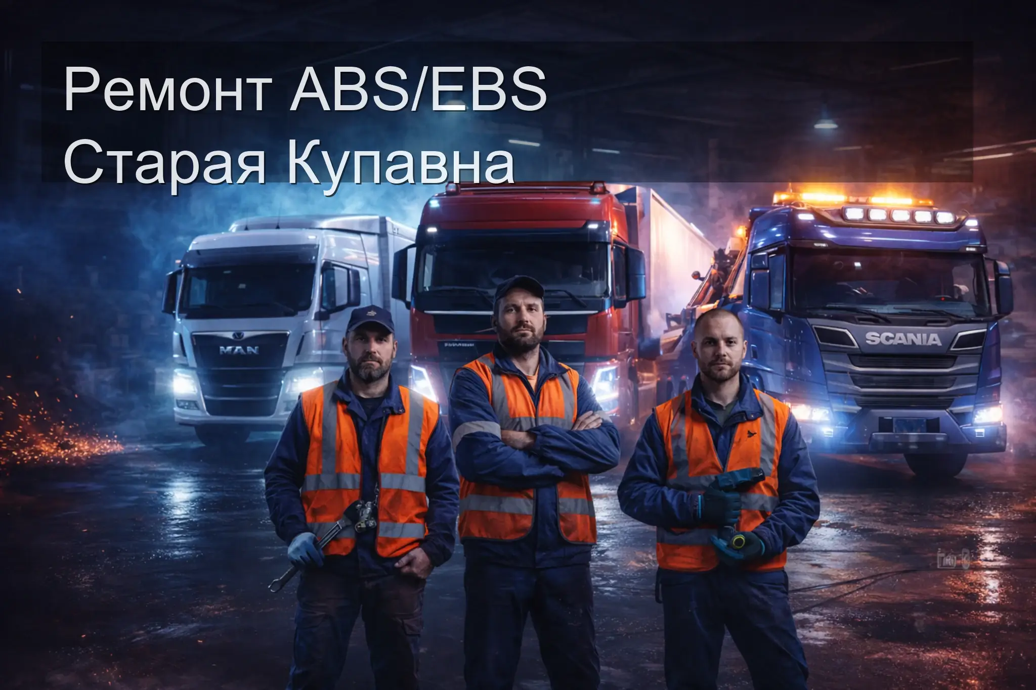 Ремонт ABS/EBS Старая Купавна — выезд на место