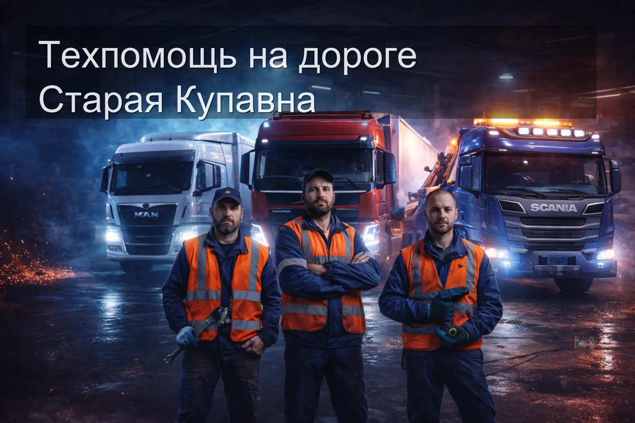 Техпомощь на дороге Старая Купавна — выезд на место